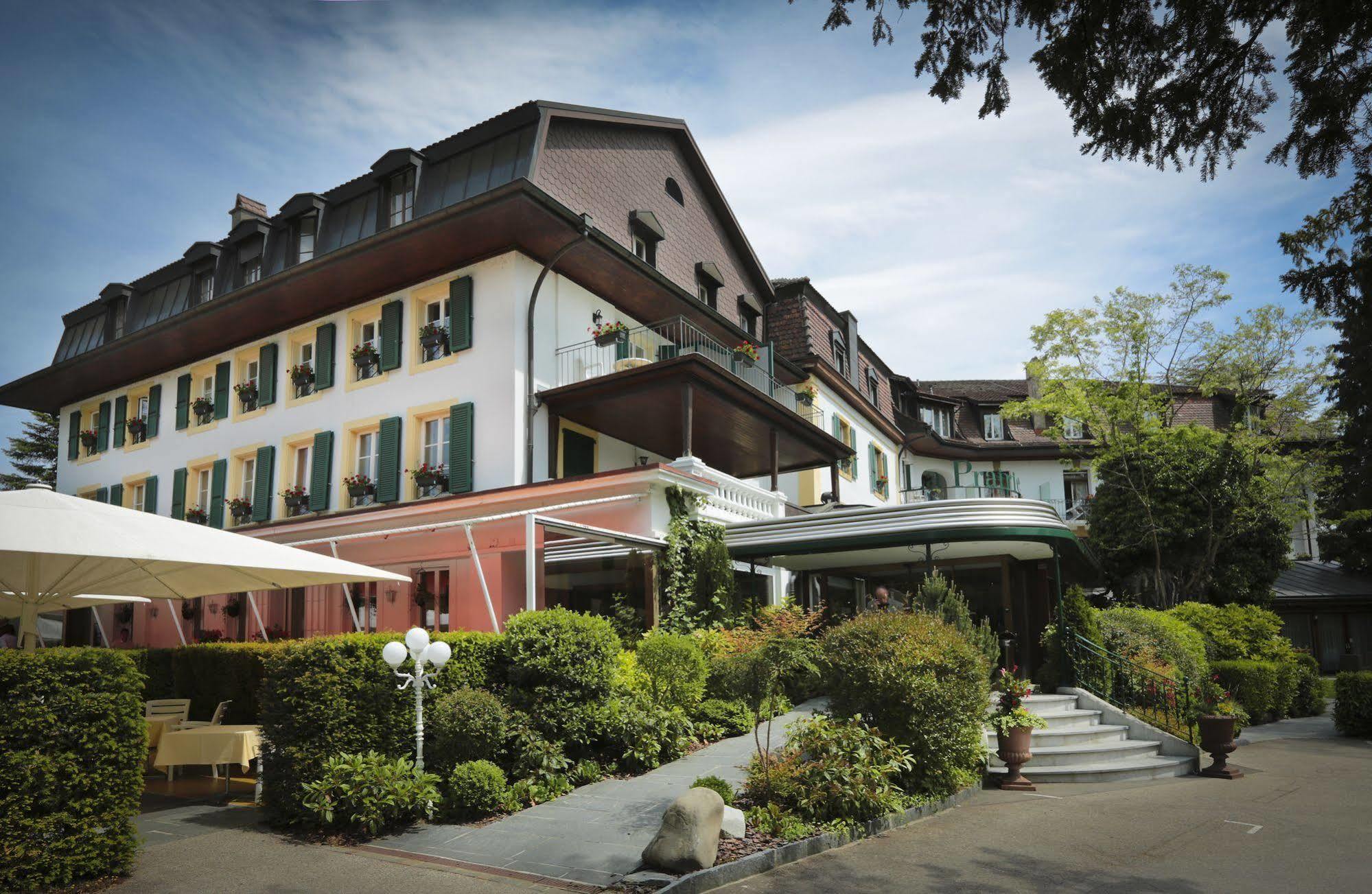 Hotel La Prairie, Swiss Bike Hotel อีแวร์ดง-เล-แบ็ง ภายนอก รูปภาพ